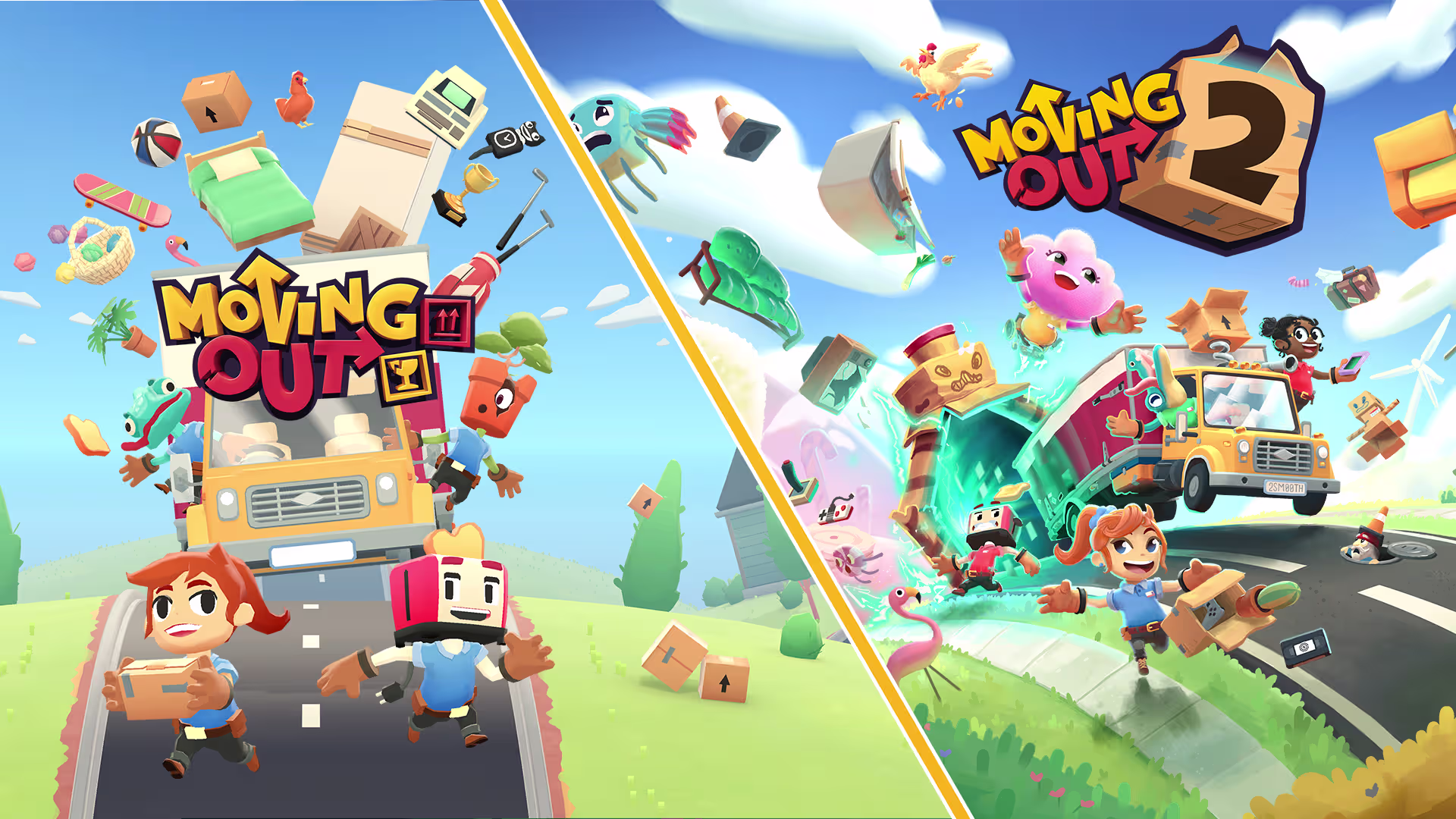 Moving Out + Moving Out 2 Bundle cover
