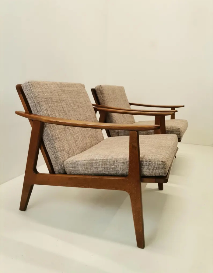 Vintage Wooden Armchair