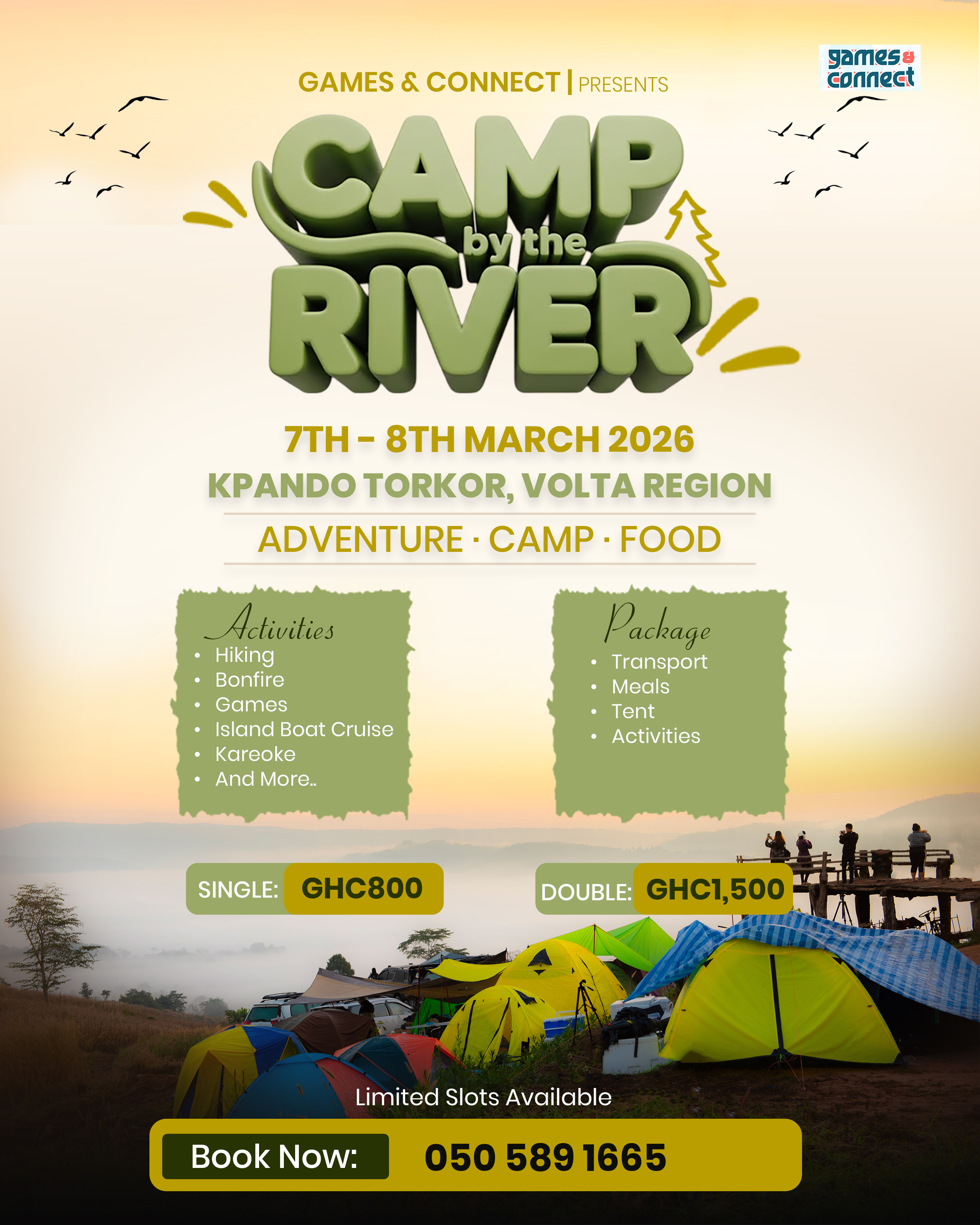Camp by the River