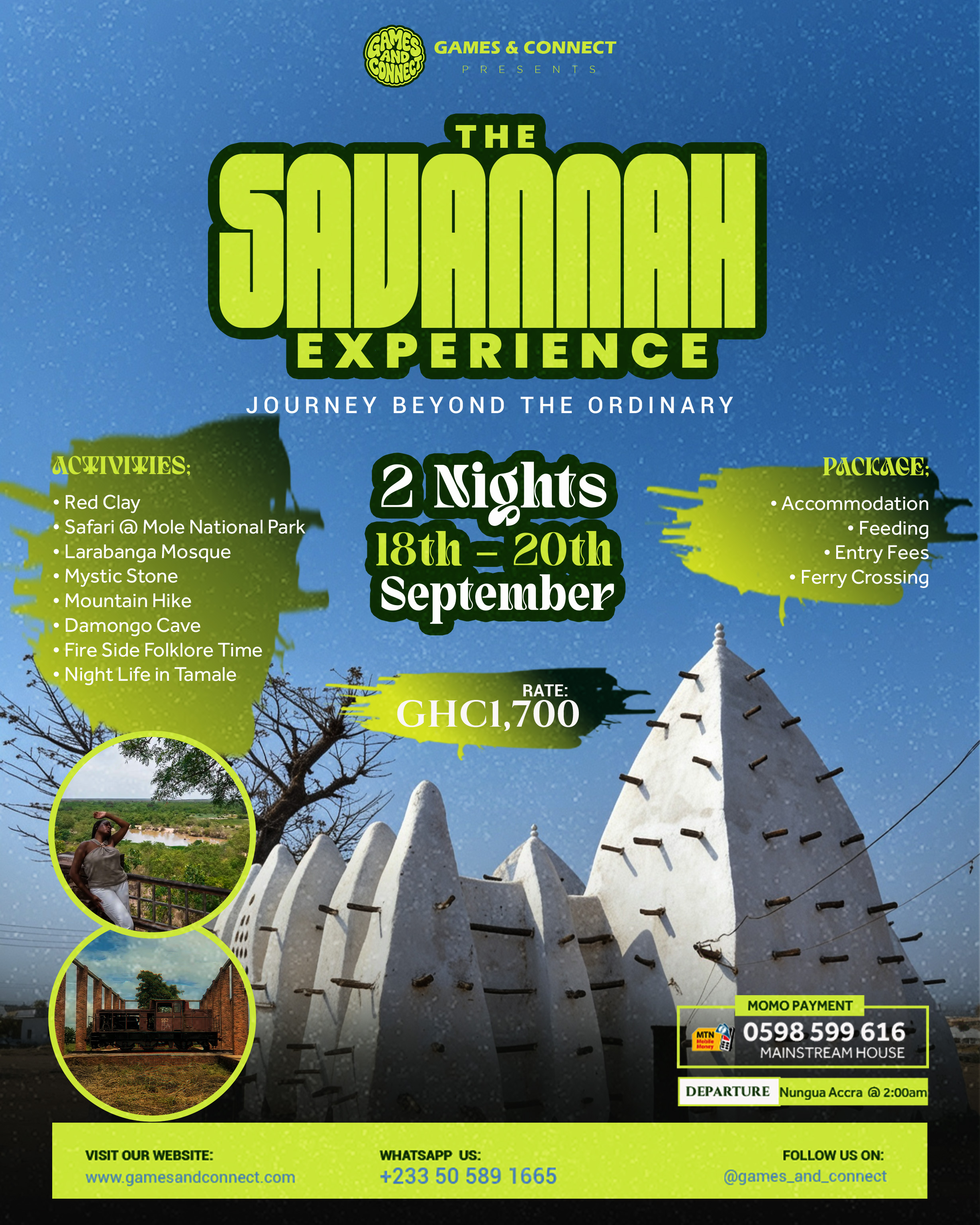 THE SAVANNAH EXPERIENCE