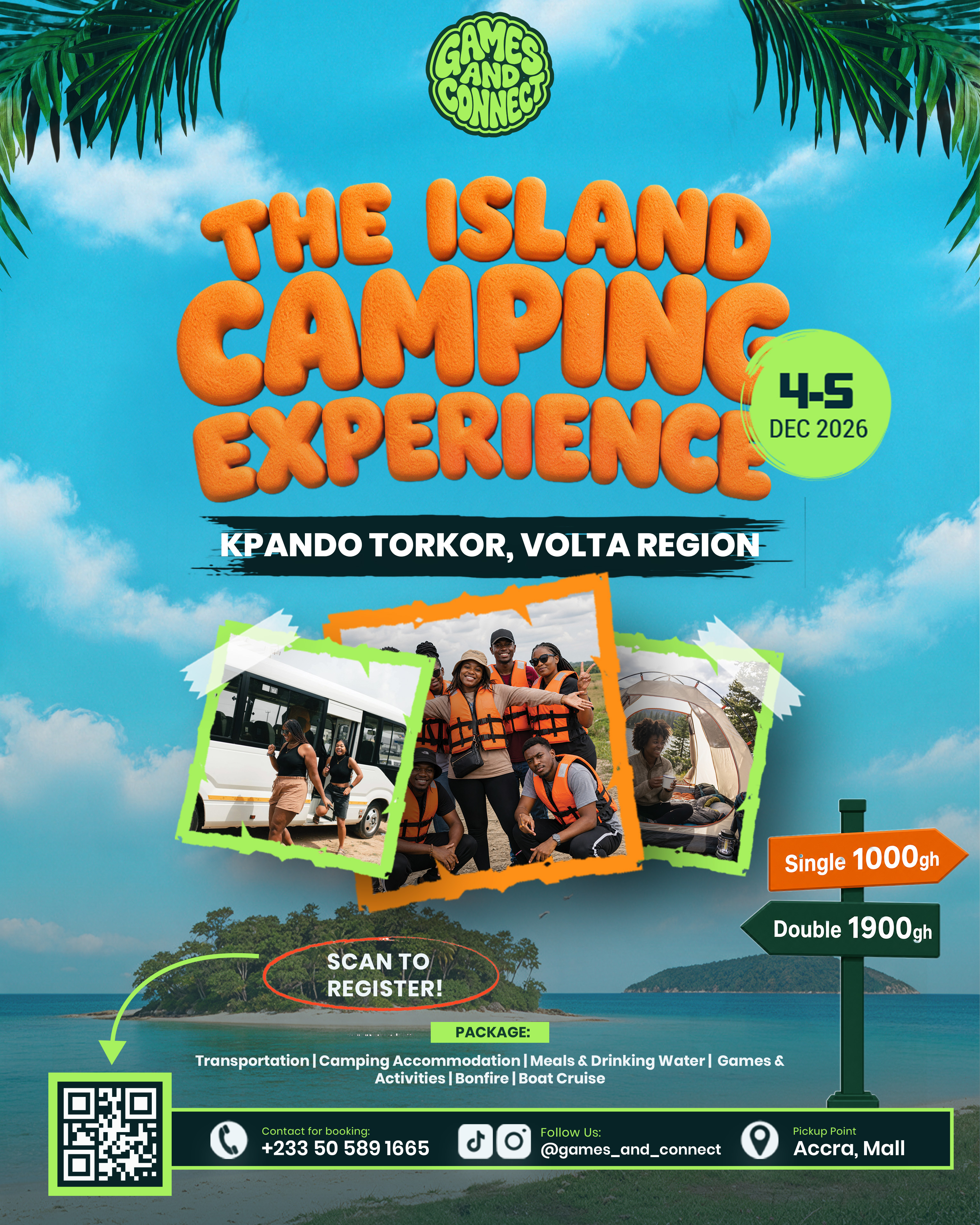 The Island Camping Experience