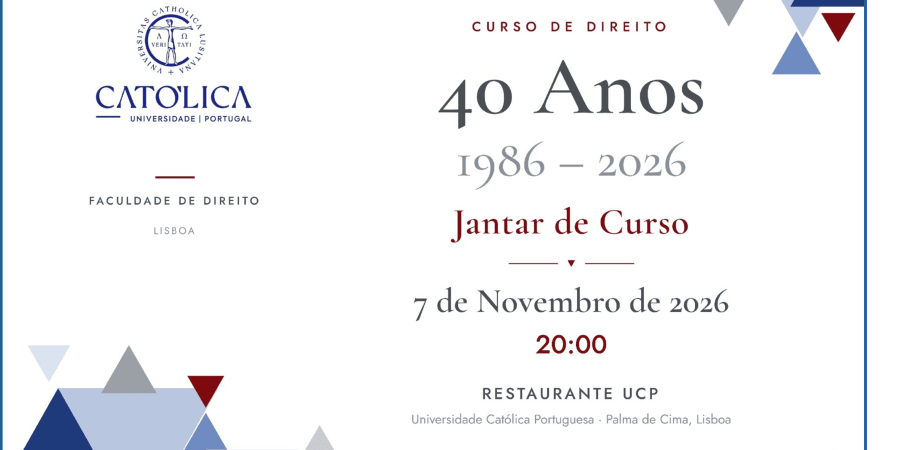 JANTAR DE CURSO 1980-1986 Direito banner