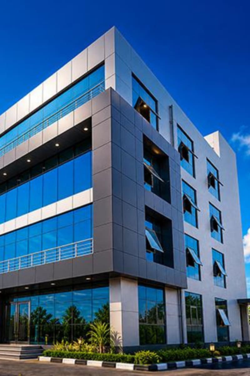 Commercial ACP Facade Systems Dubai