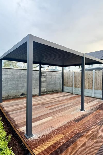 Aluminium Pergola for Rooftop and Terrace Dubai