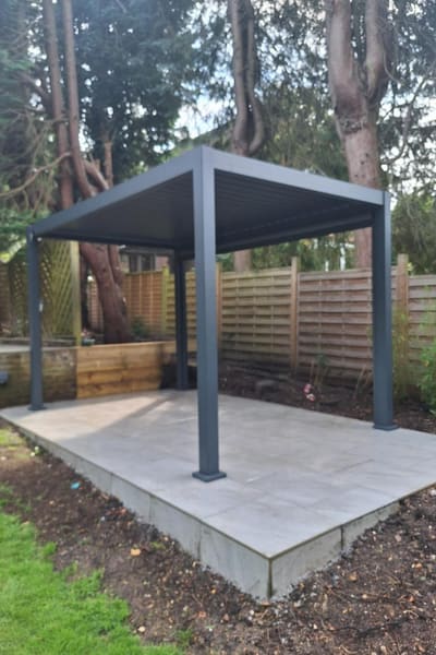 Custom Aluminium Pergola Fabrication Dubai