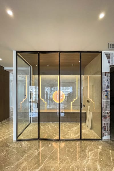 Soundproof Glass Partition Dubai
