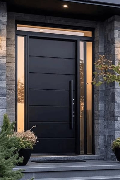 Villa Entrance Aluminium Doors Dubai