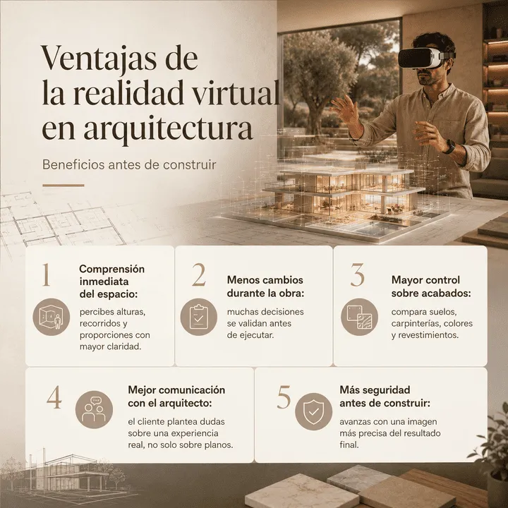 Ventajas de la realidad virtual en arquitectura antes de construir