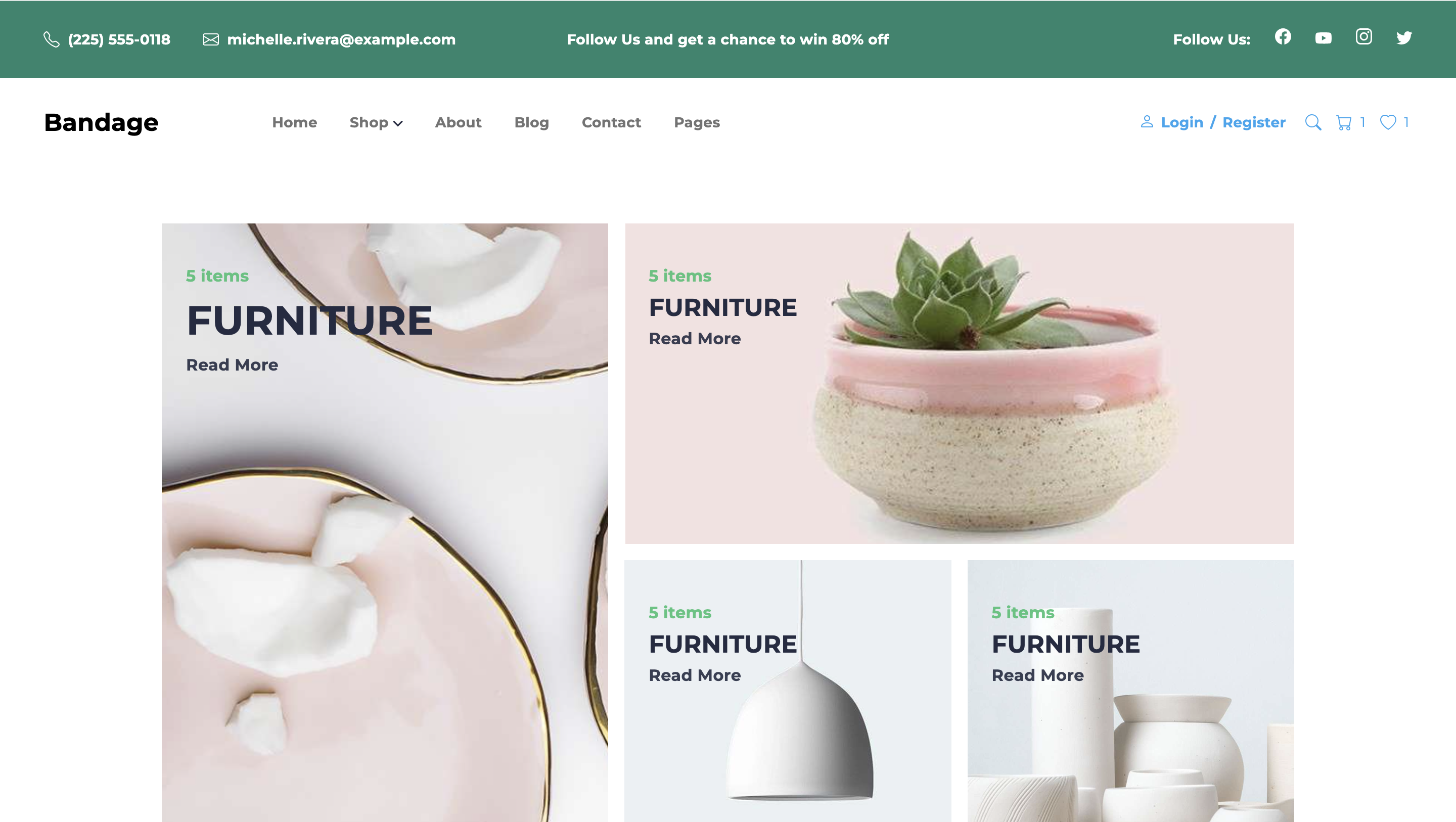 Bandage E-commerce
