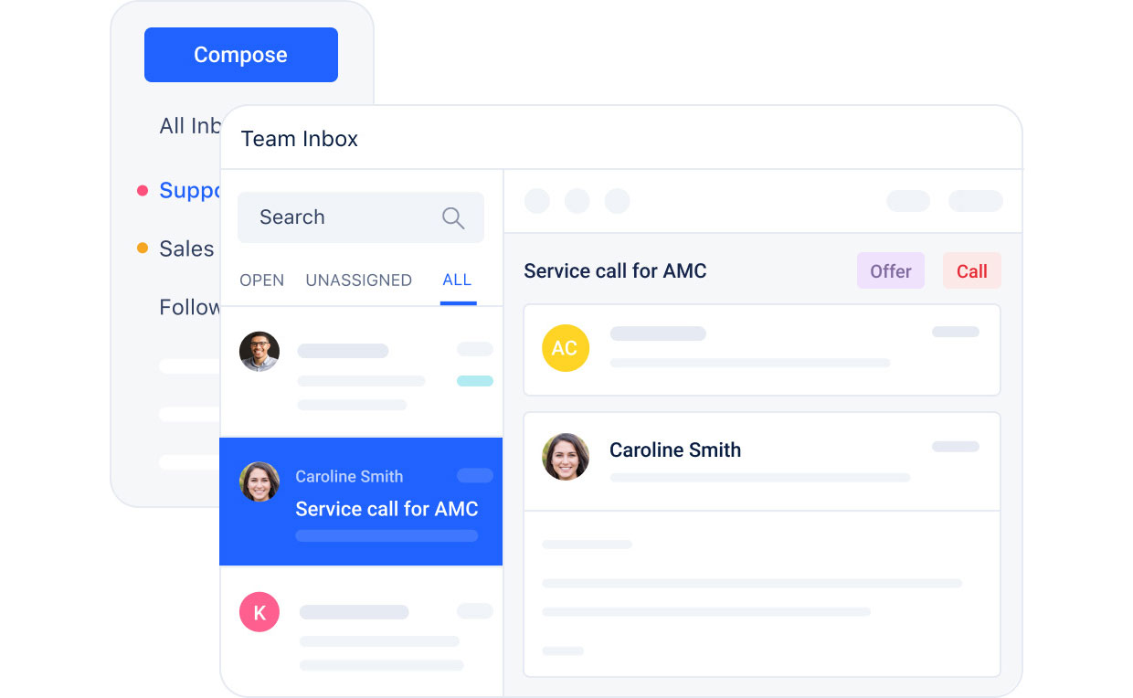 Share your emails with the entire team