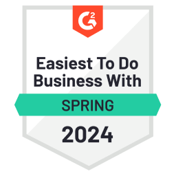 Easiest to do business with SPRING