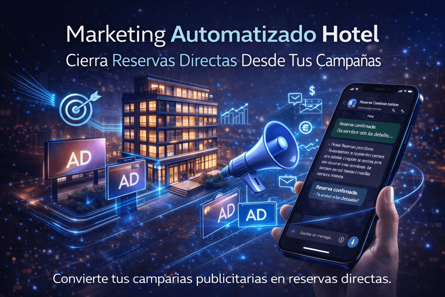 Marketing Automatizado Hotel: Cierra Reservas Directas Desde Tus Campañas