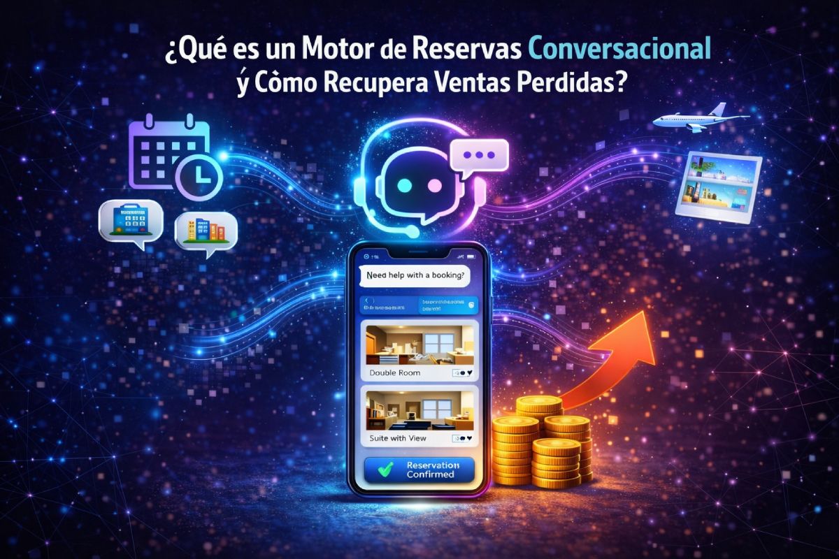 ¿Qué es un Motor de Reservas Conversacional y Cómo Recupera Ventas Perdidas?