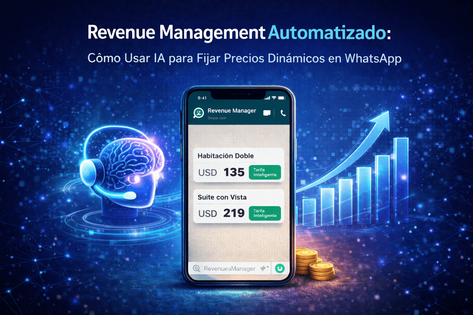 Revenue Management Automatizado: Cómo Usar IA para Fijar Precios Dinámicos en WhatsApp