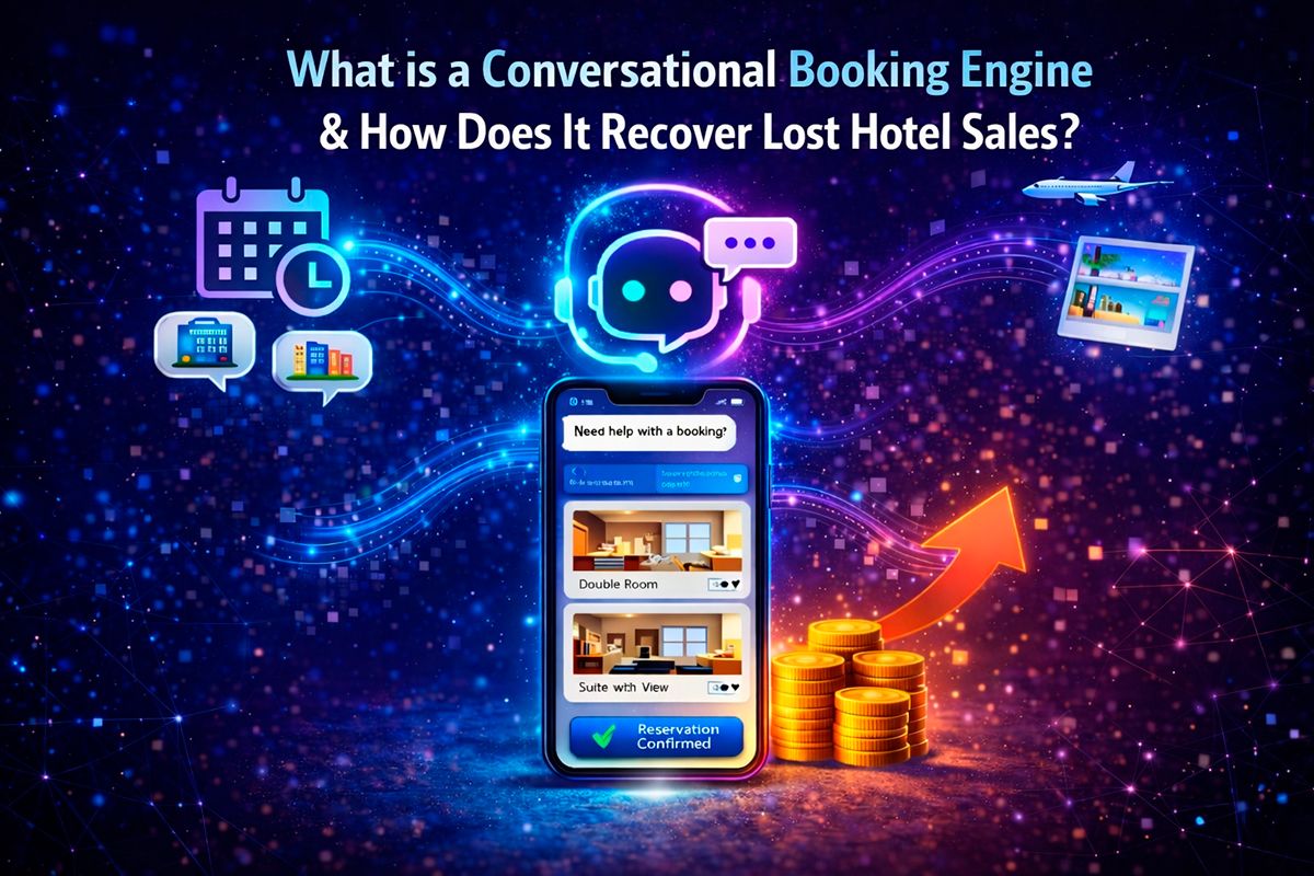 What Is a Conversational Booking Engine and How Does It Recapture Lost Sales?