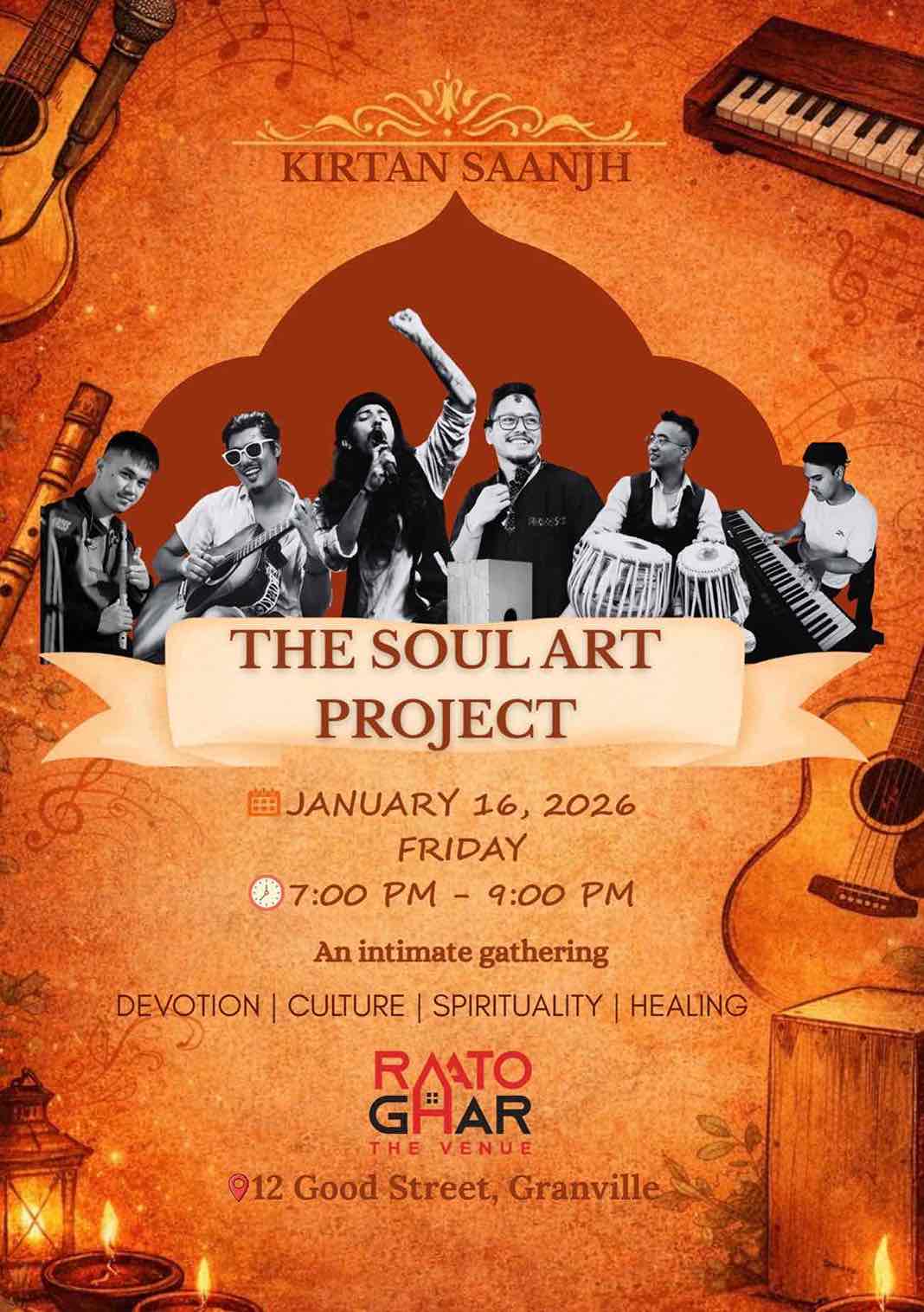 The Soul Art Project presents KIRTAN SAANJH