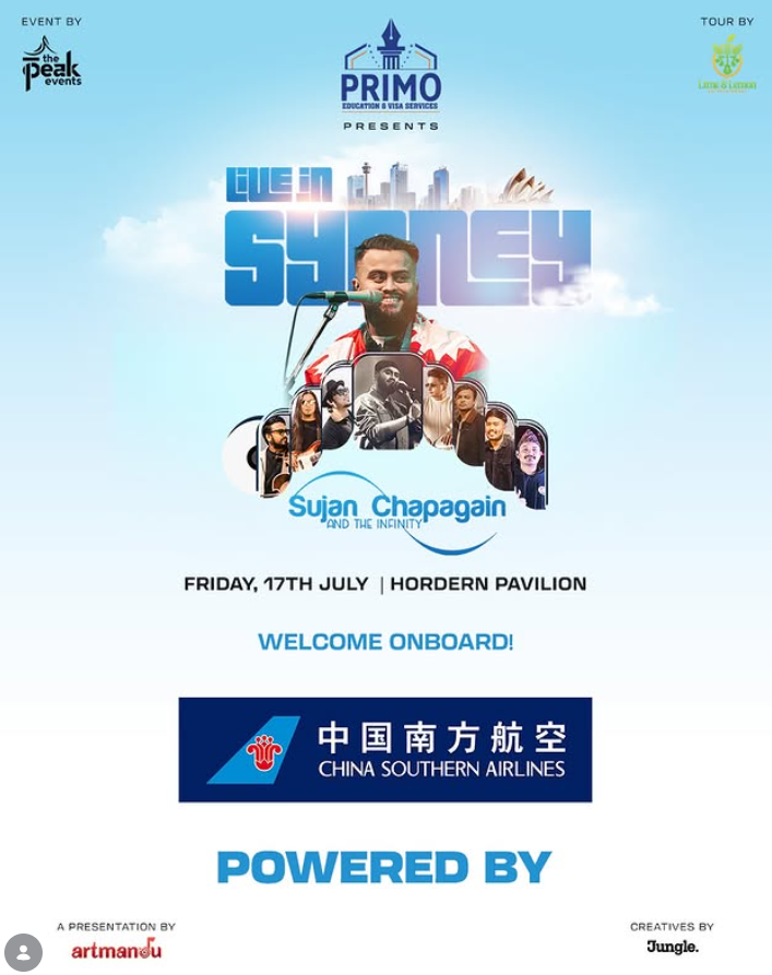 Sujan Chapagain & The Infinity – Live in Sydney