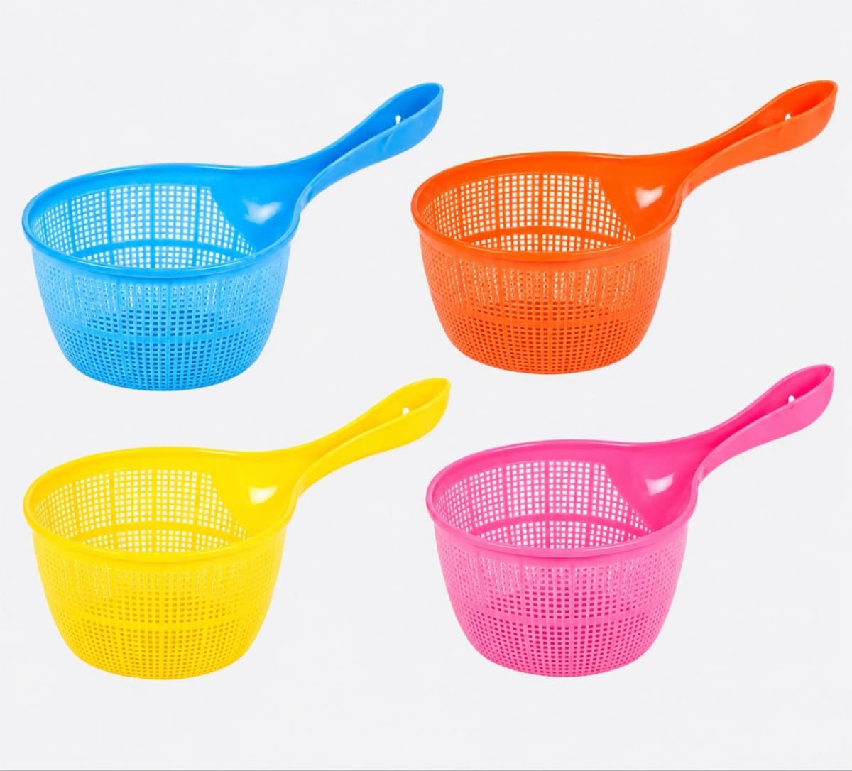 Plastic Basket Sieve with Handle