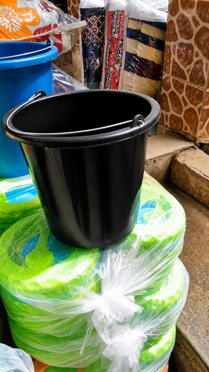 5 Litre Plastic Bucket