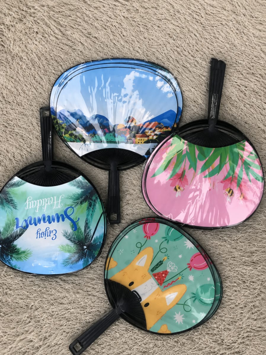 Plastic Hand Fan