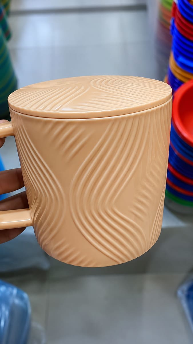 Plastic Cup with Lid