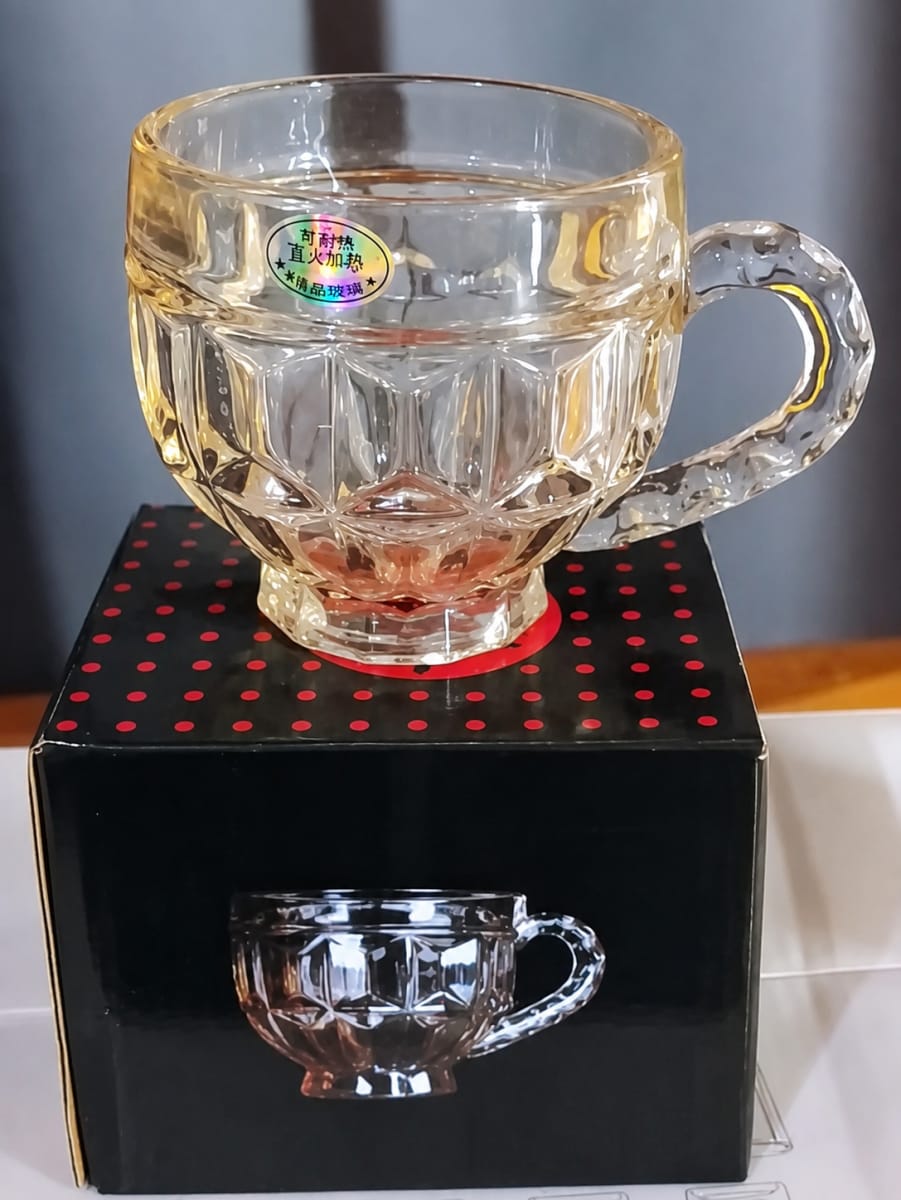 Diamond Glass Mug