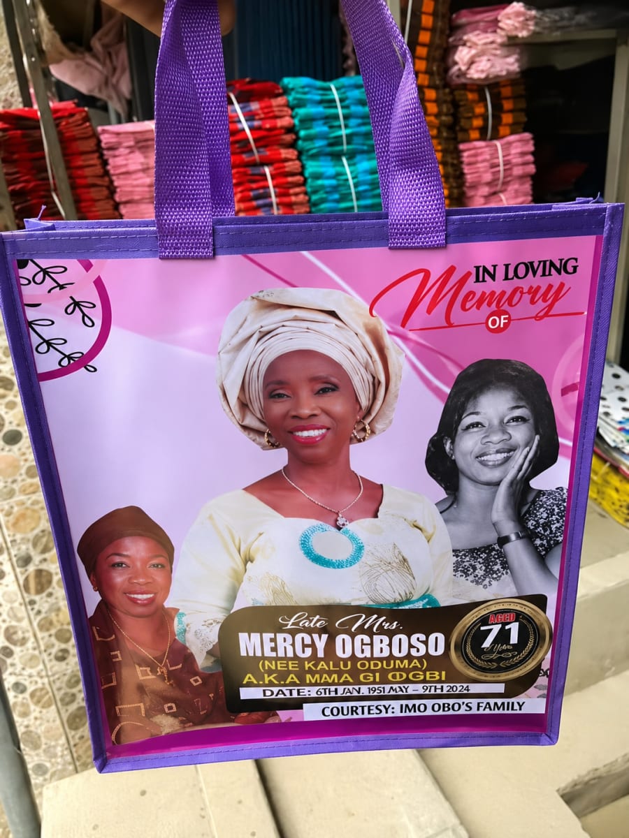 Custom Printed Souvenir Bag