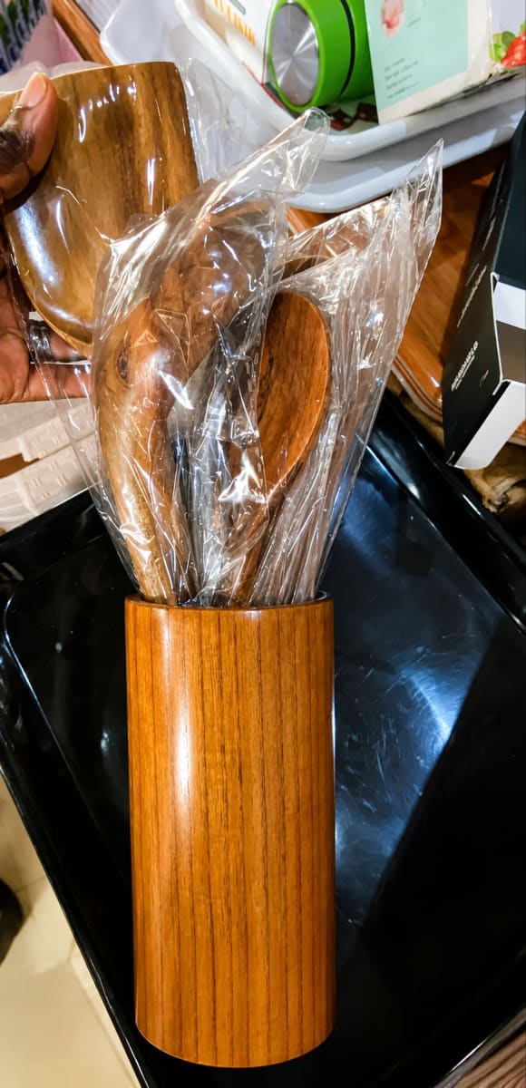 Wooden Kitchen Utensil Set (High Grade)