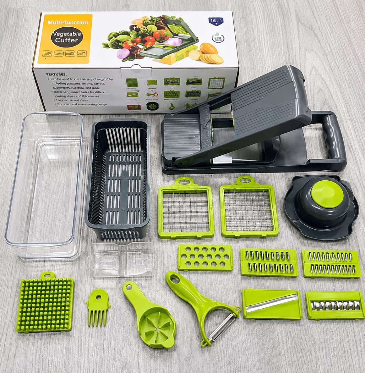 16 in 1 Multifunction Vegetable Cutter