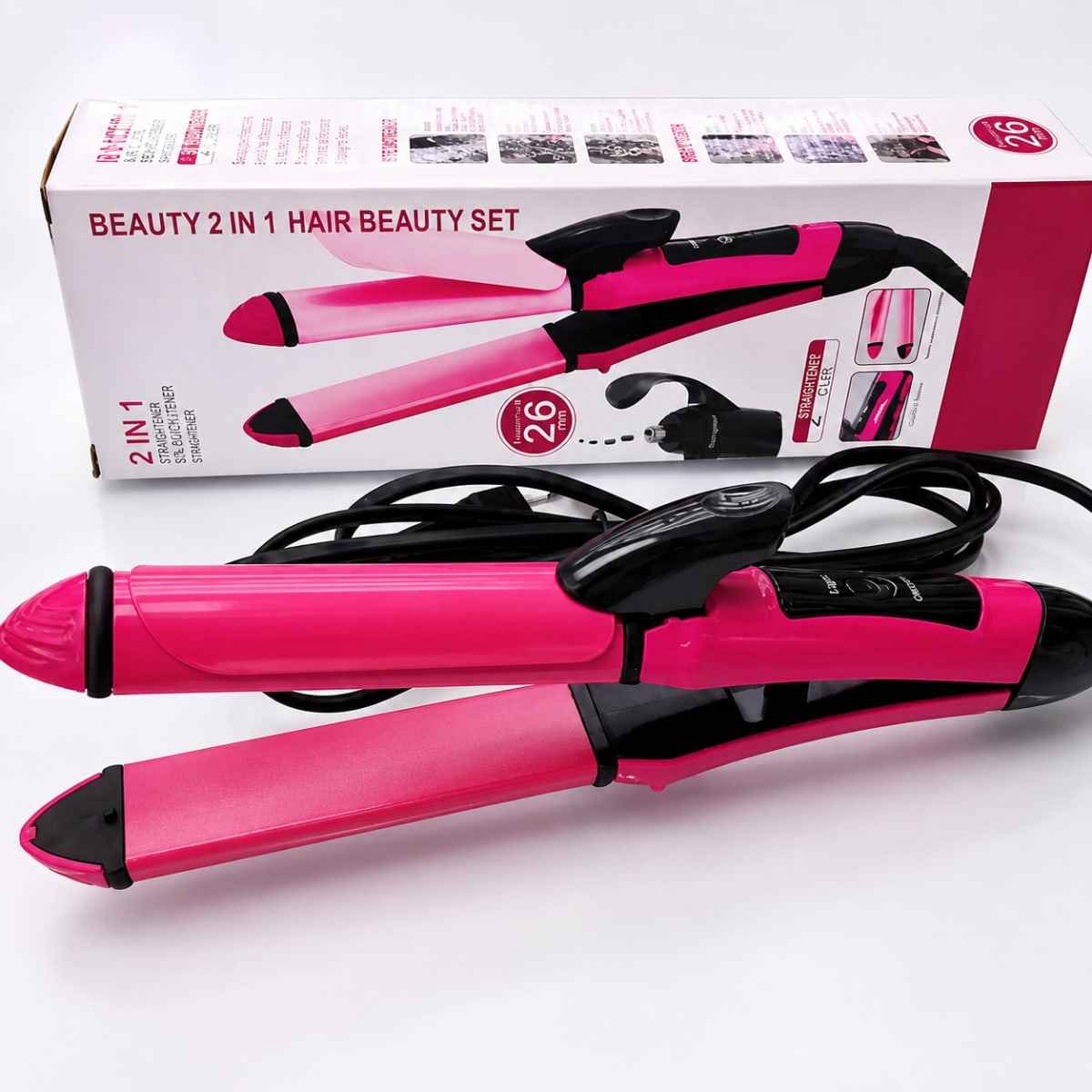 2 in 1 Hair Straightener