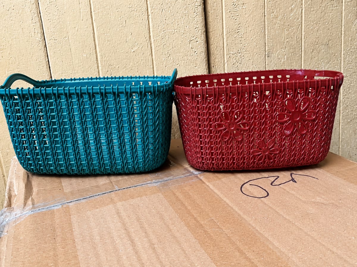 Plastic Storage Basket