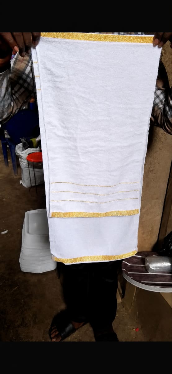 Gym Size Cotton Towel (Long Size)
