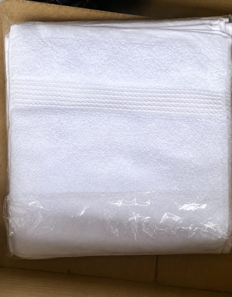 White Cotton Face Towel