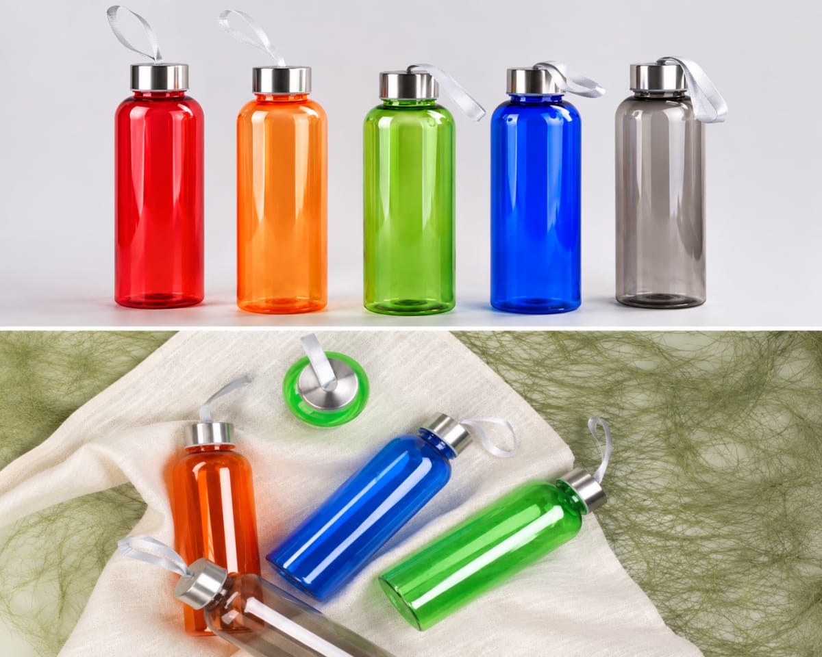 Transparent Plastic Water Bottle
