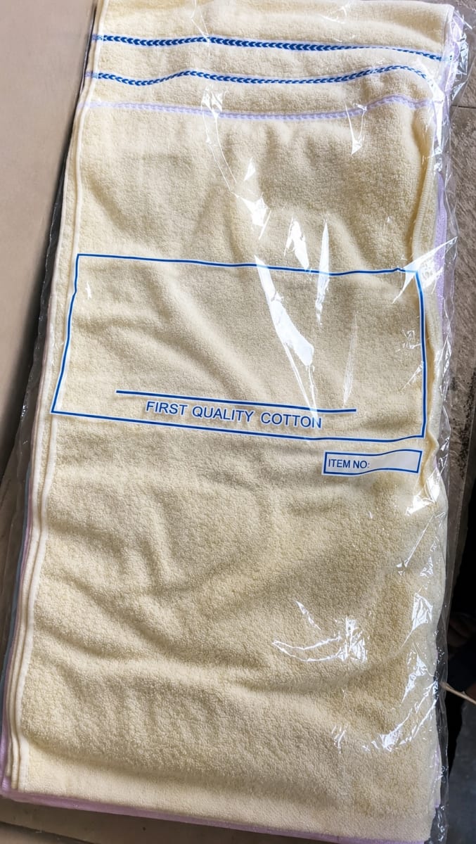 Gym Size Cotton Towel