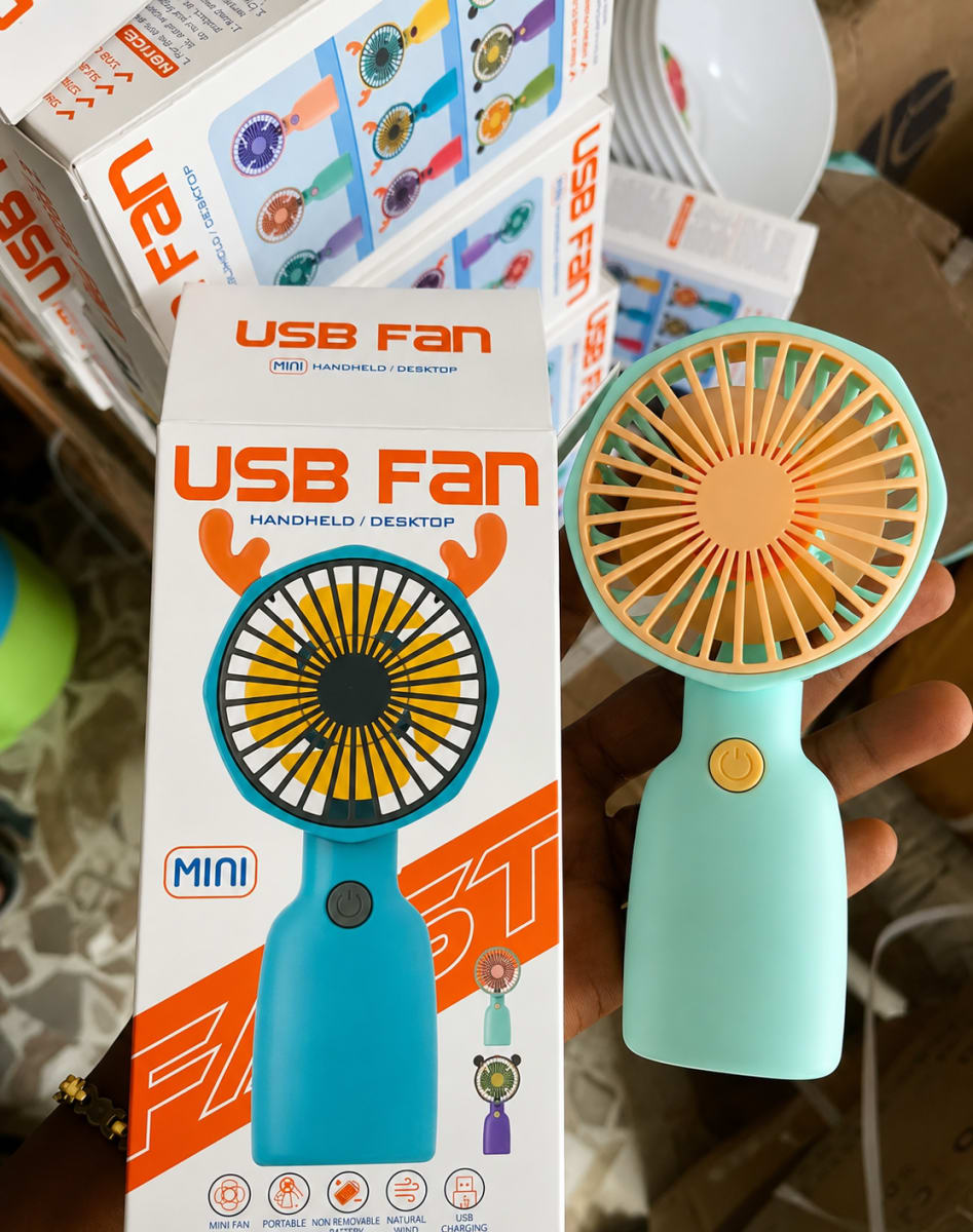 Mini USB Rechargeable Handheld Fan
