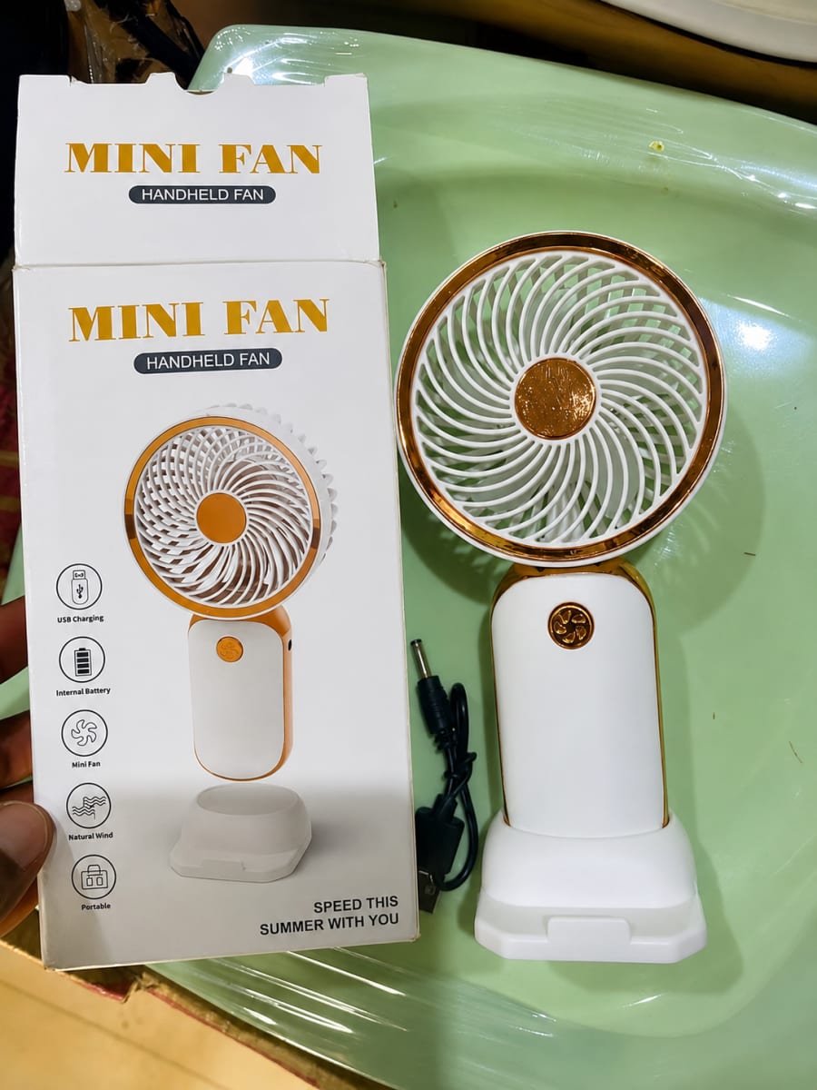 Mini USB Rechargeable Handheld Fan