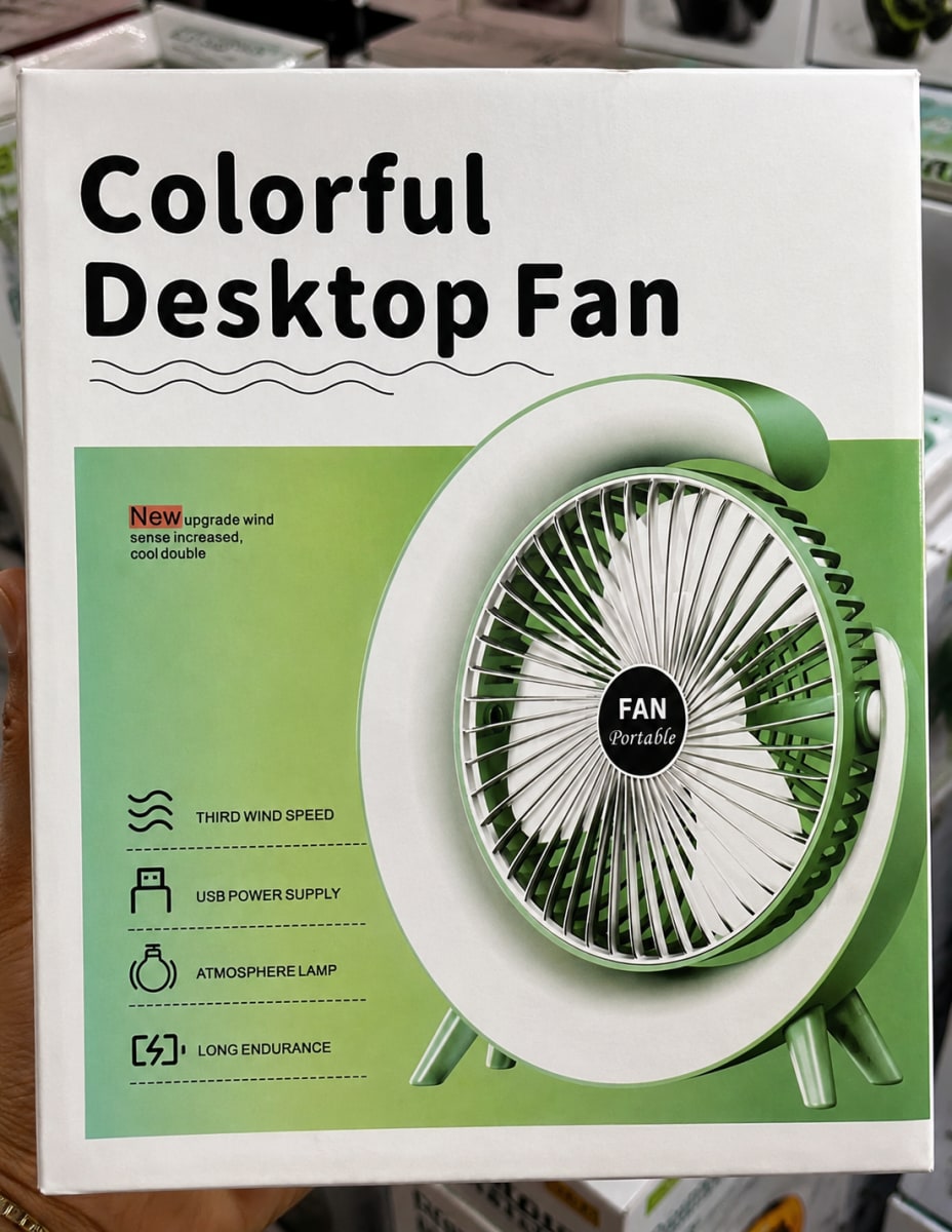 Portable Desktop Fan