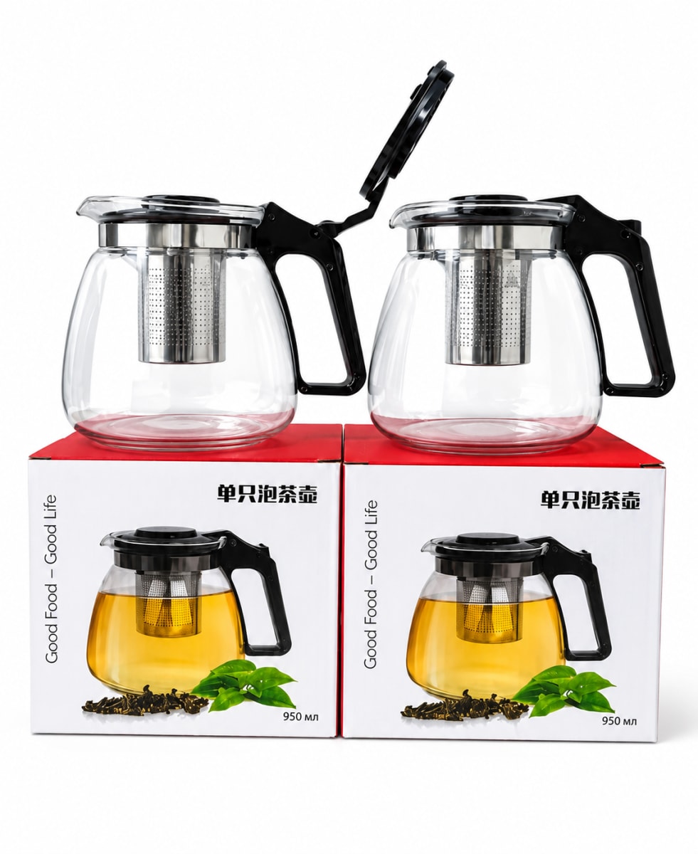 Glass Tea Infuser Pot