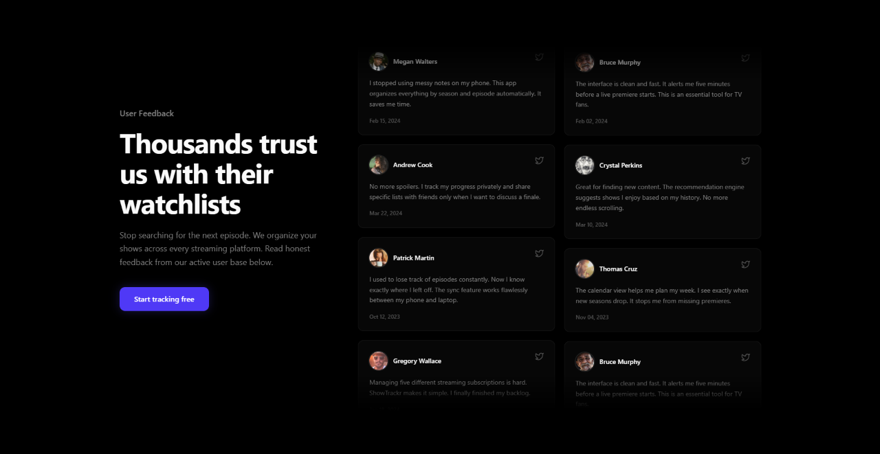 Responsive Testimonials Carousel