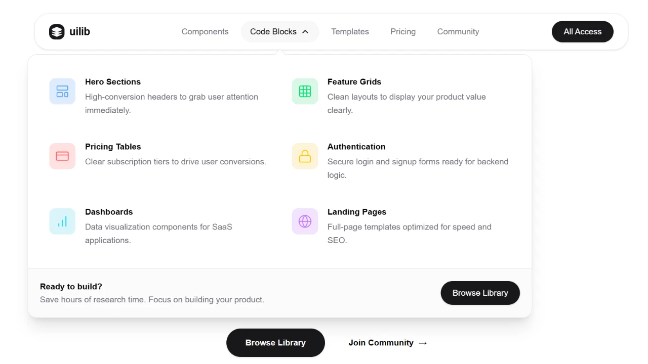 Navbar with Animated Accordion Mobile Menu