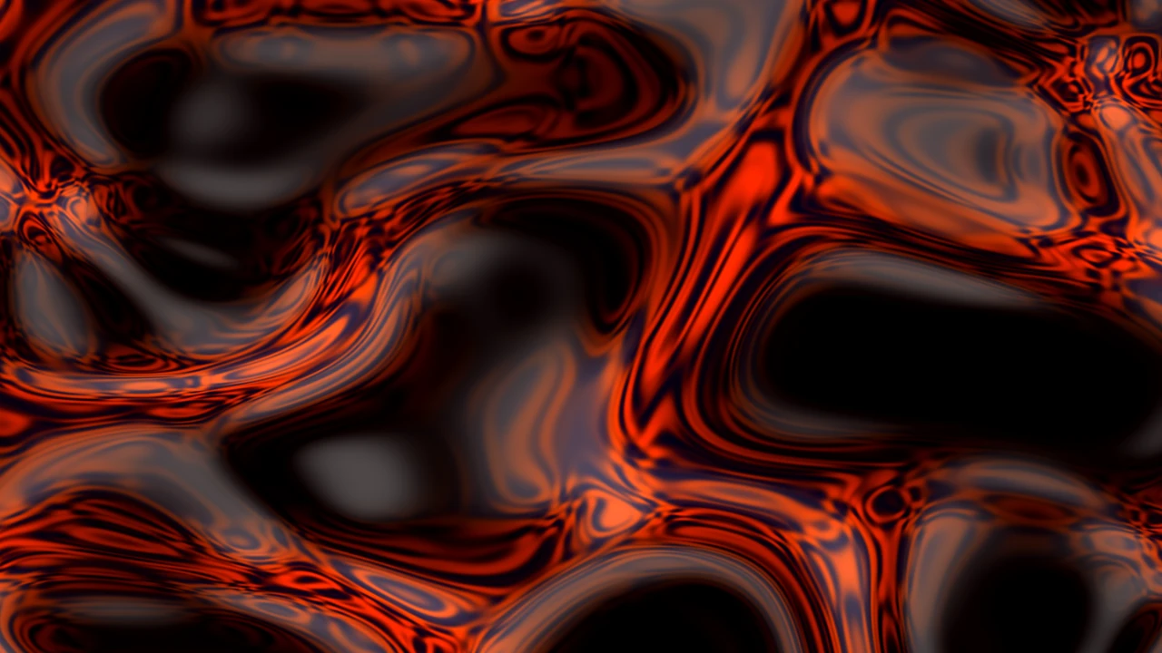 Metallic Magnetic Distortion Shader