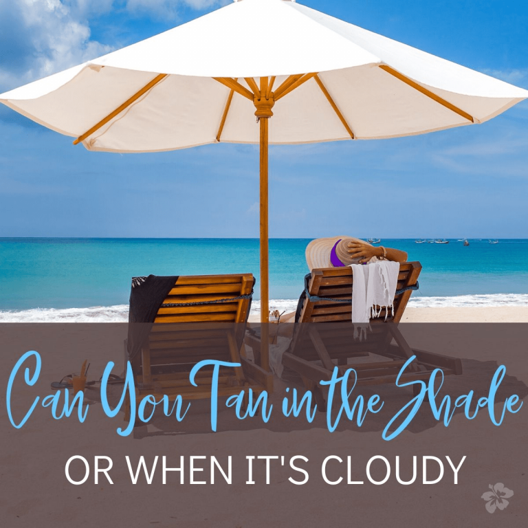 Can you still get a tan when it's cloudy?