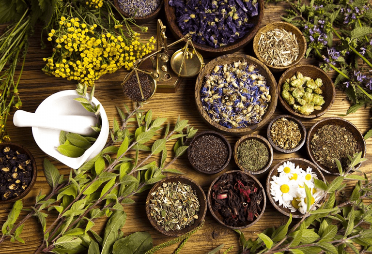 Use medicine with herbal ingredients
