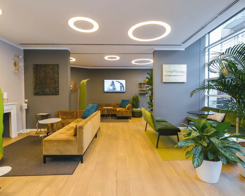 Photograph of an office space