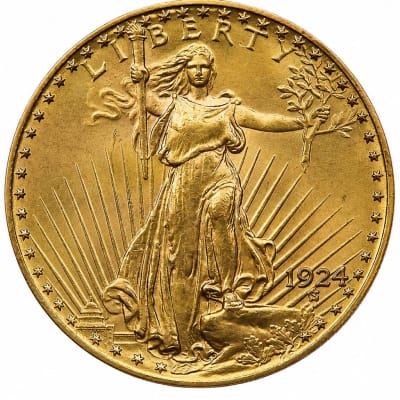 20 Dollars US Double Eagle