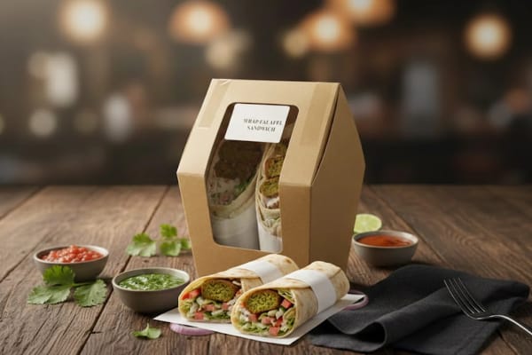 WRAP FALAFEL SANDWICH 2