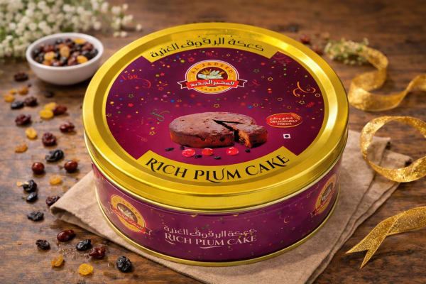 Plum Cake Tin Box Plum Cake Tin Box