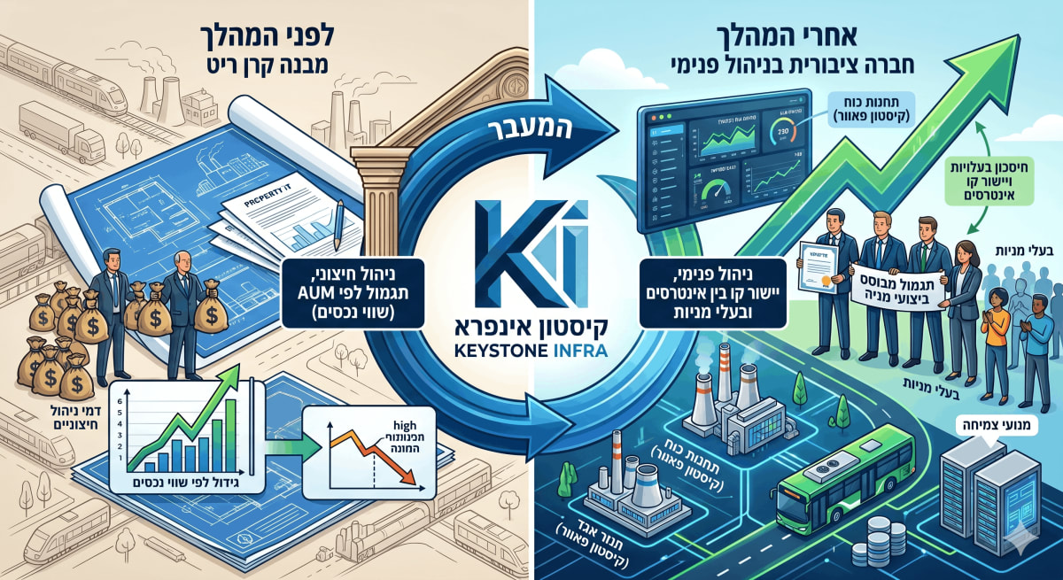 קיסטון אינפרא, כשקרן ריט מחליטה לשנות את הכללים