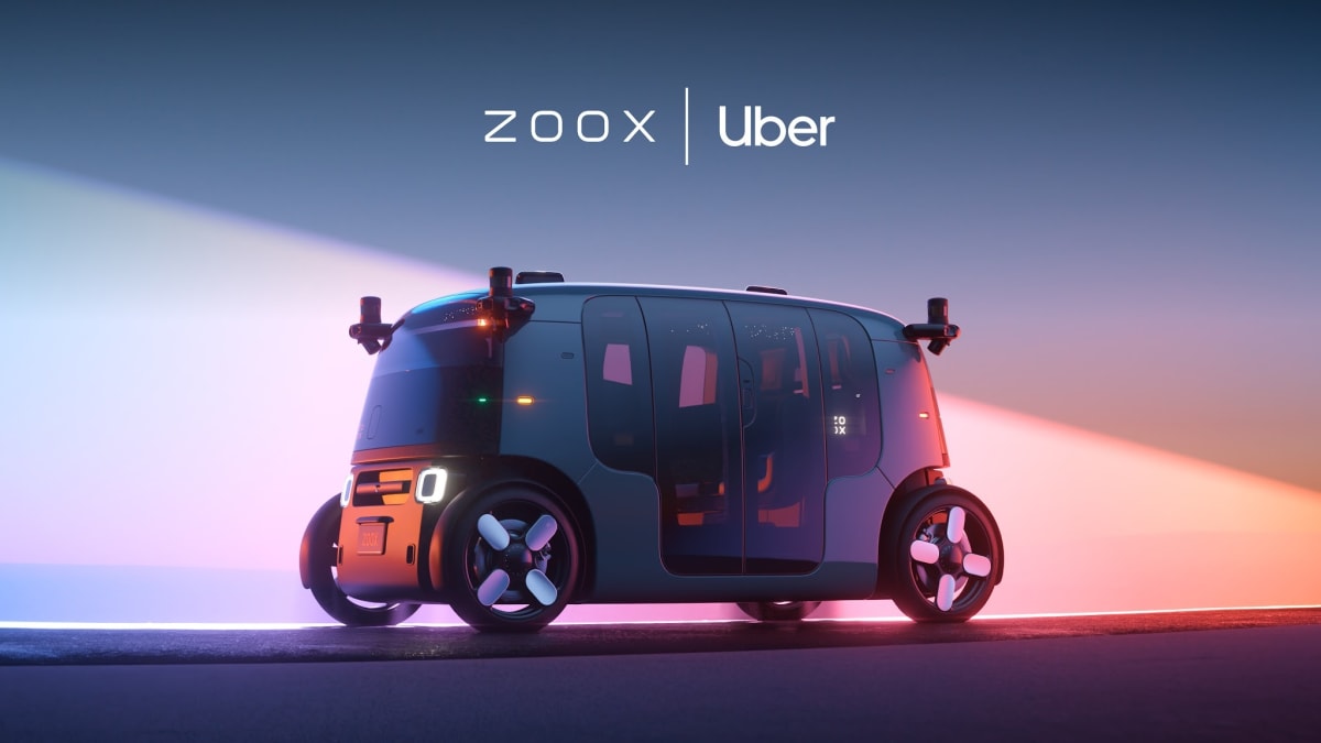 רכבי Zoox שישולבו בפלטפורמת Uber
